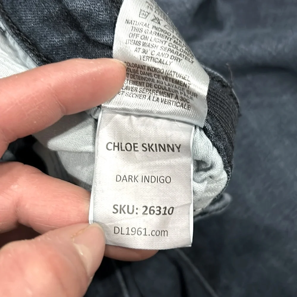 GIRL DL 1961’s CHLOE Skinny Mid Wash Jeans